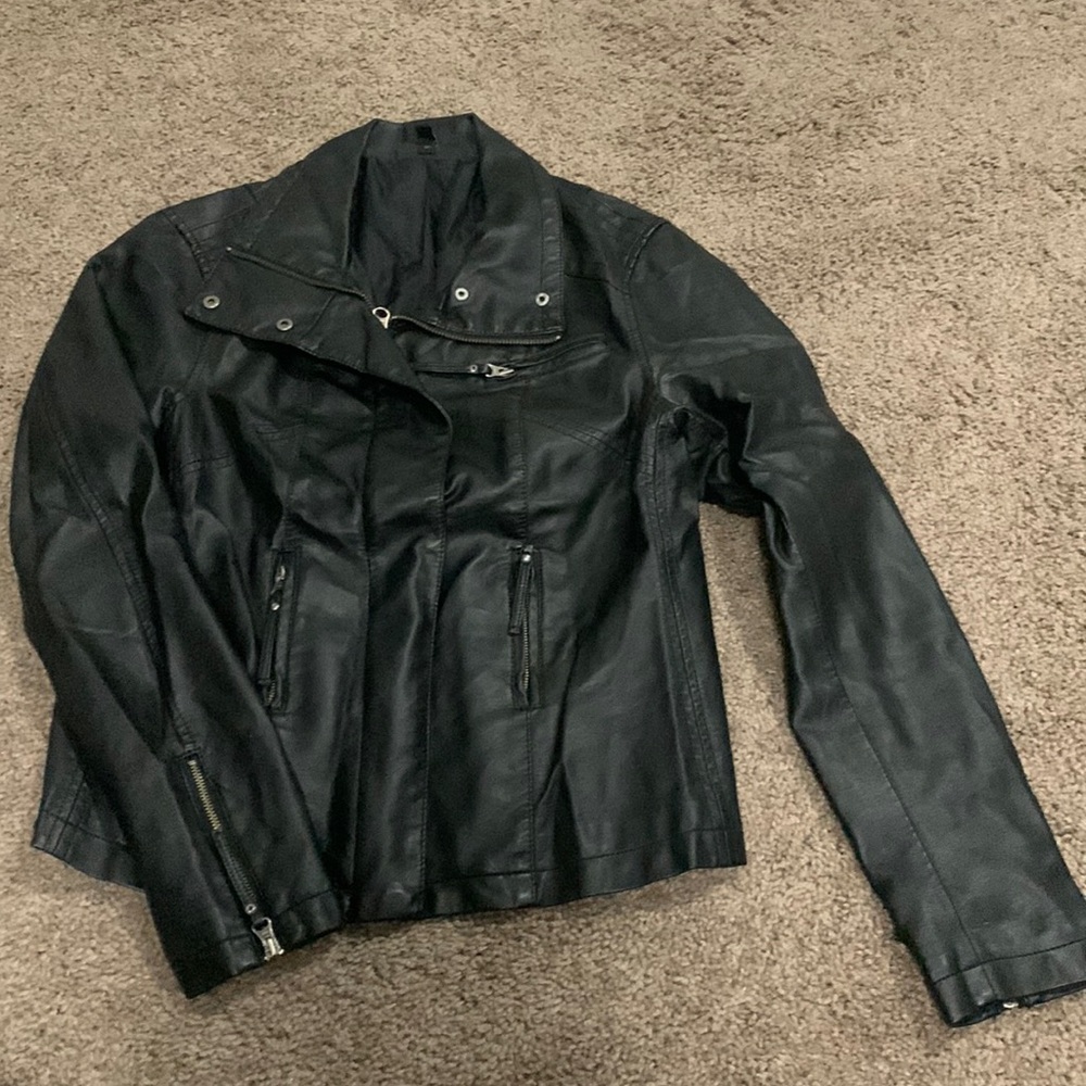 Leather jacket
